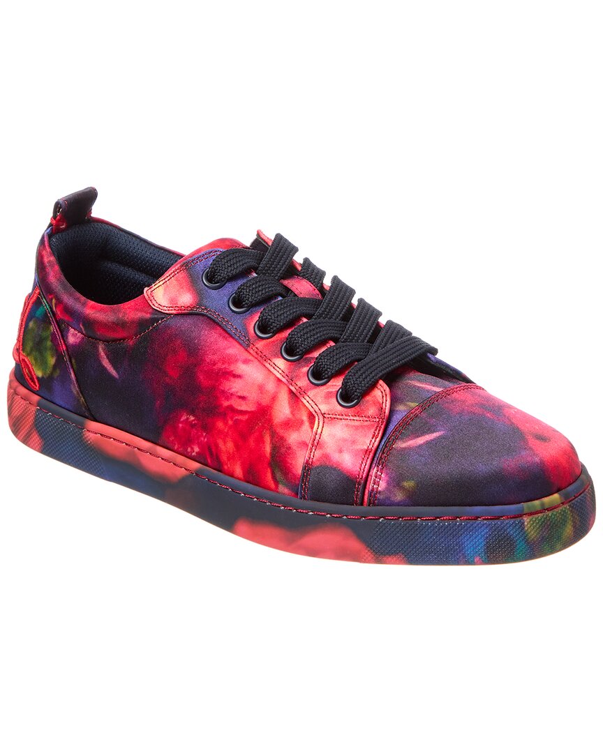 Christian Louboutin Fun Louise Junior Silk Low Top Sneaker