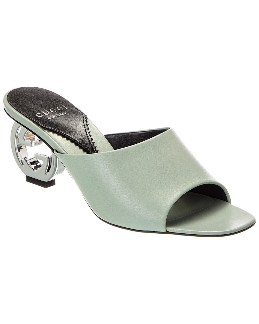 Gucci Interlocking G Leather Sandal