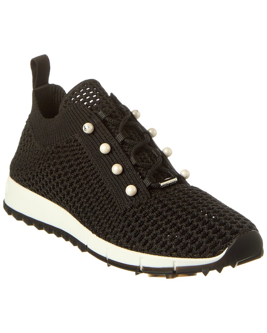 Jimmy Choo Veles Crochet Knit Sneaker