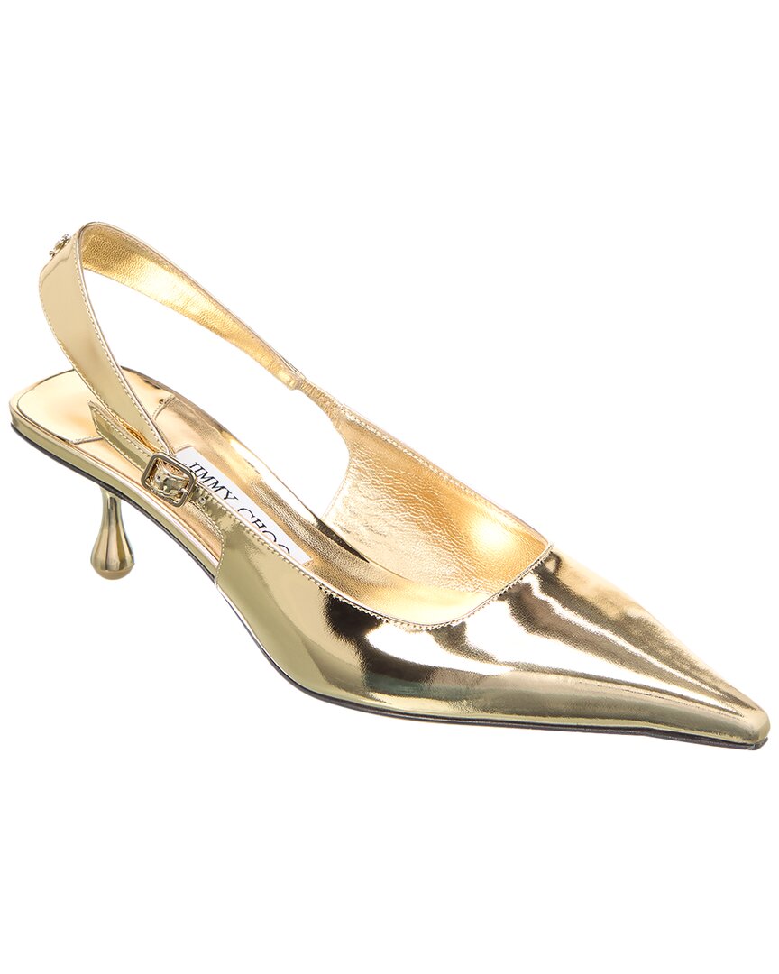 Jimmy Choo Amel 50 Pumps In Gold