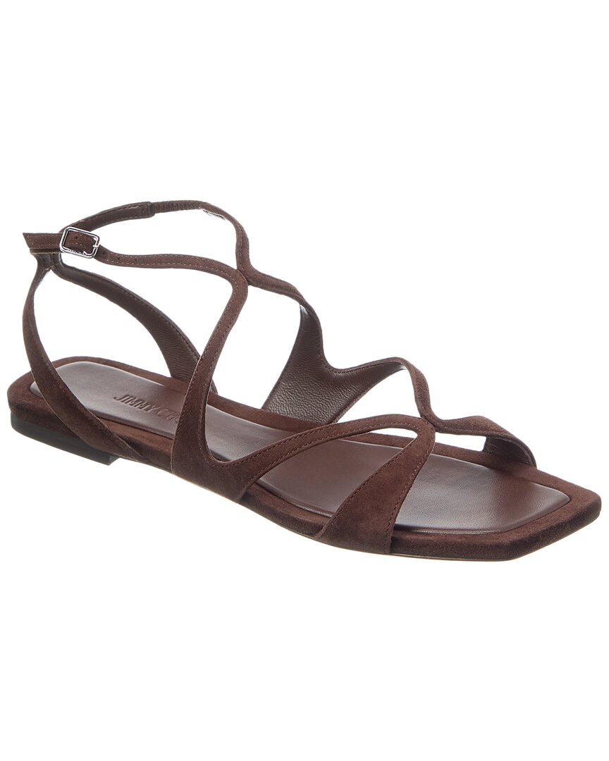 Shop Jimmy Choo Ayla Suede Sandal