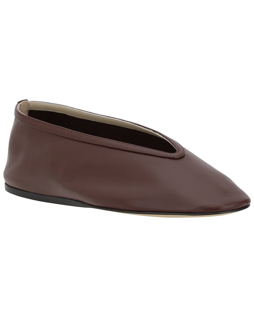 Le Monde Beryl Luna Leather Ballerina Flat