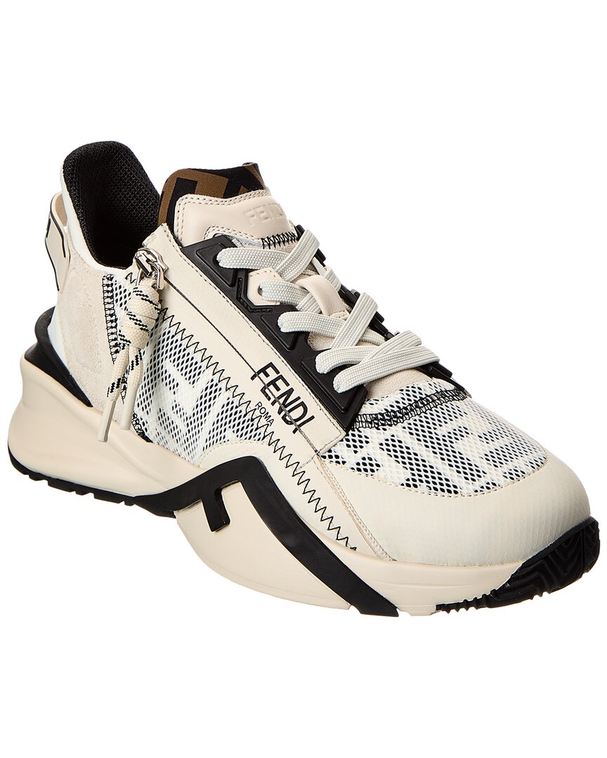 Fendi Flow Leather Sneaker Women's White 36 | eBay