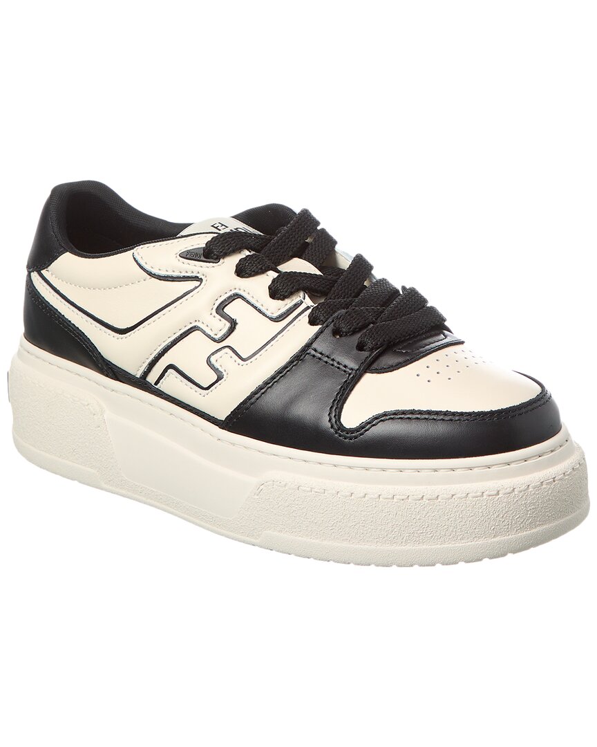 Fendi Match Leather Platform Sneaker Women's | eBay