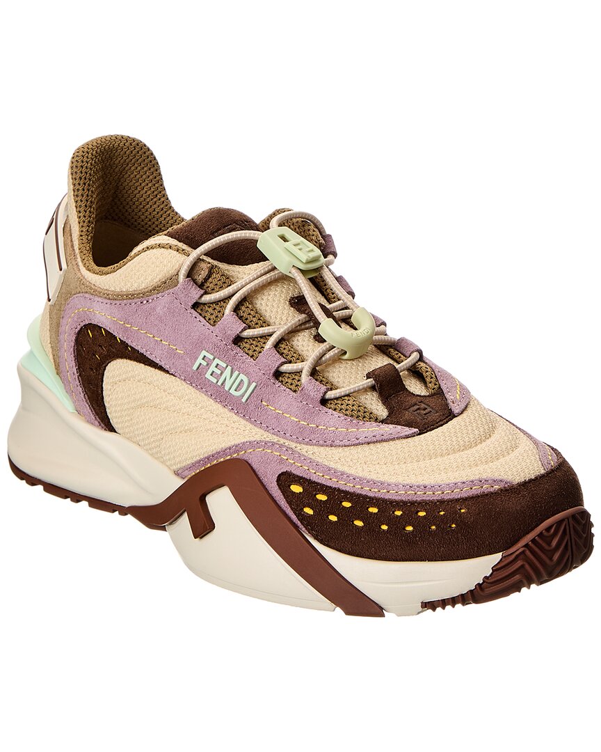 スニーカー FENDI Flow Mesh and Leather Sneakers Fendi Flow Mesh & Leather Sneaker Women's | eBay