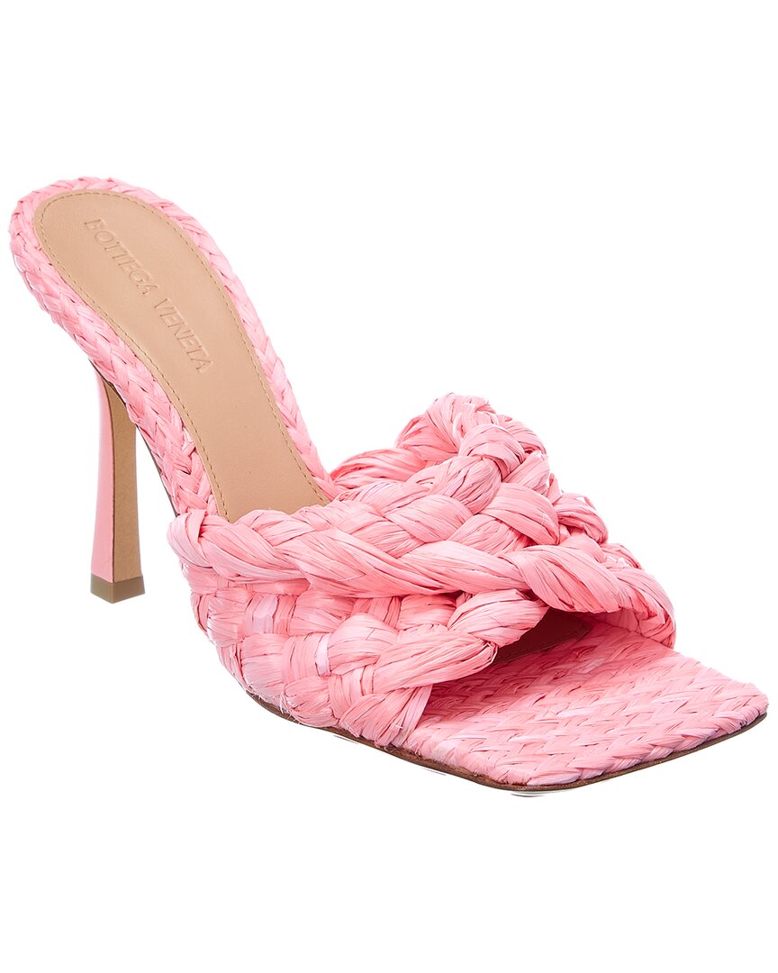 Bottega Veneta Stretch Raffia Sandals