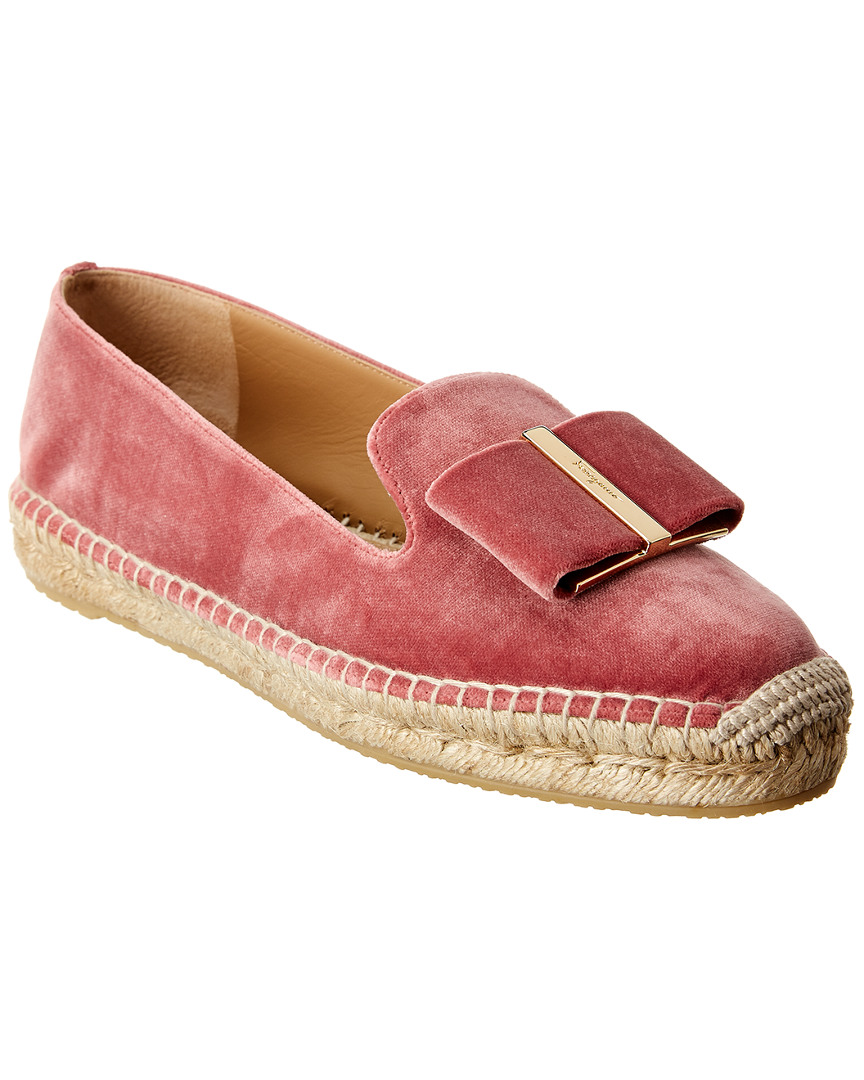 salvatore ferragamo women's sannio espadrille flats