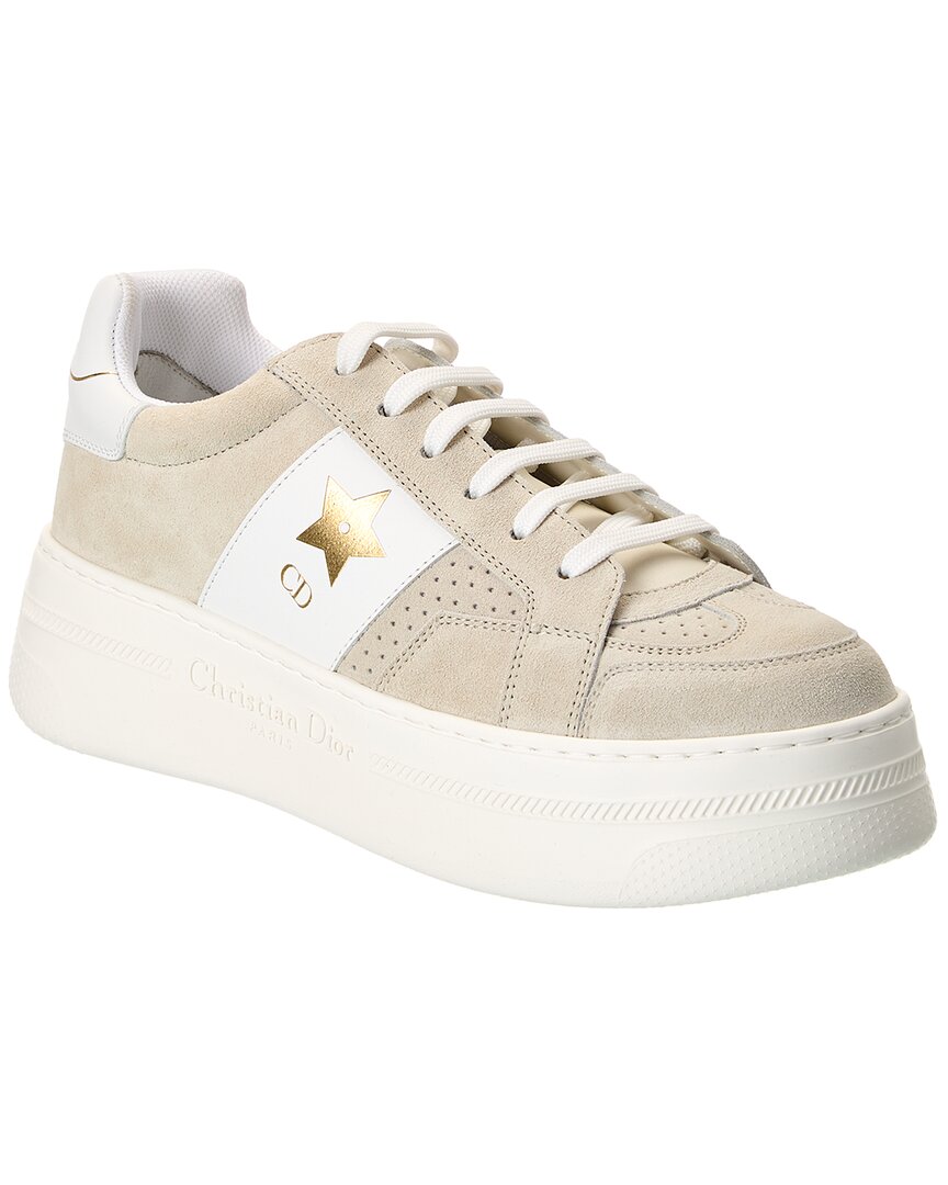 Dior Ors Suede & Leather Platform Sneaker