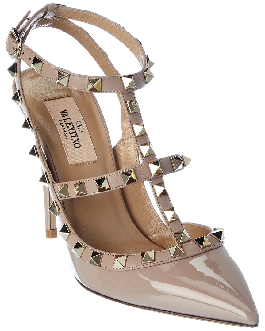 Valentino Rockstud Caged 100 Leather Pump