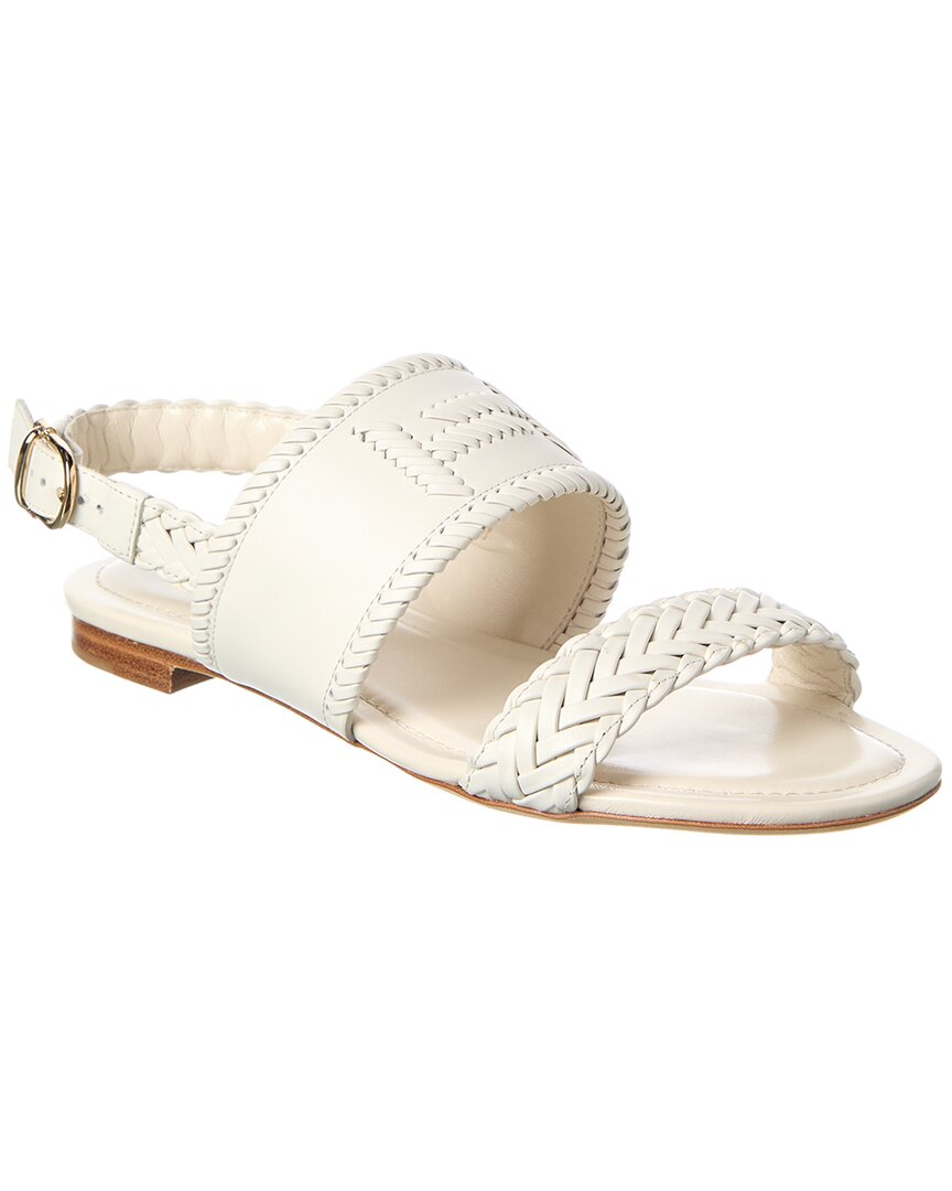 Tod's Leather Sandal In Animal Print