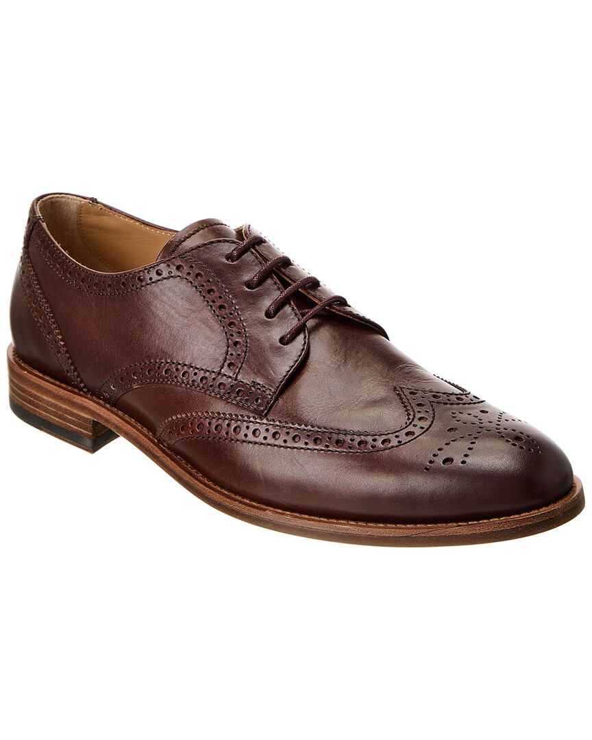Tod's Leather Oxford In Brown