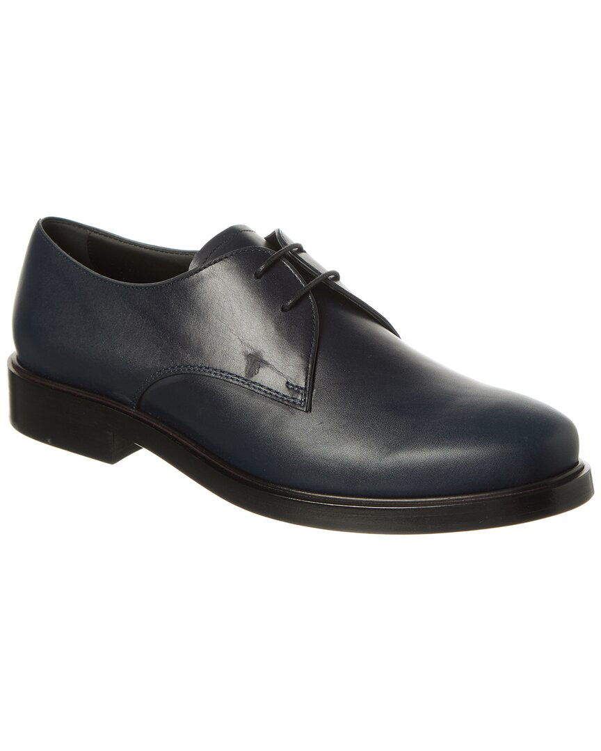 Tod's Leather Loafer In Black