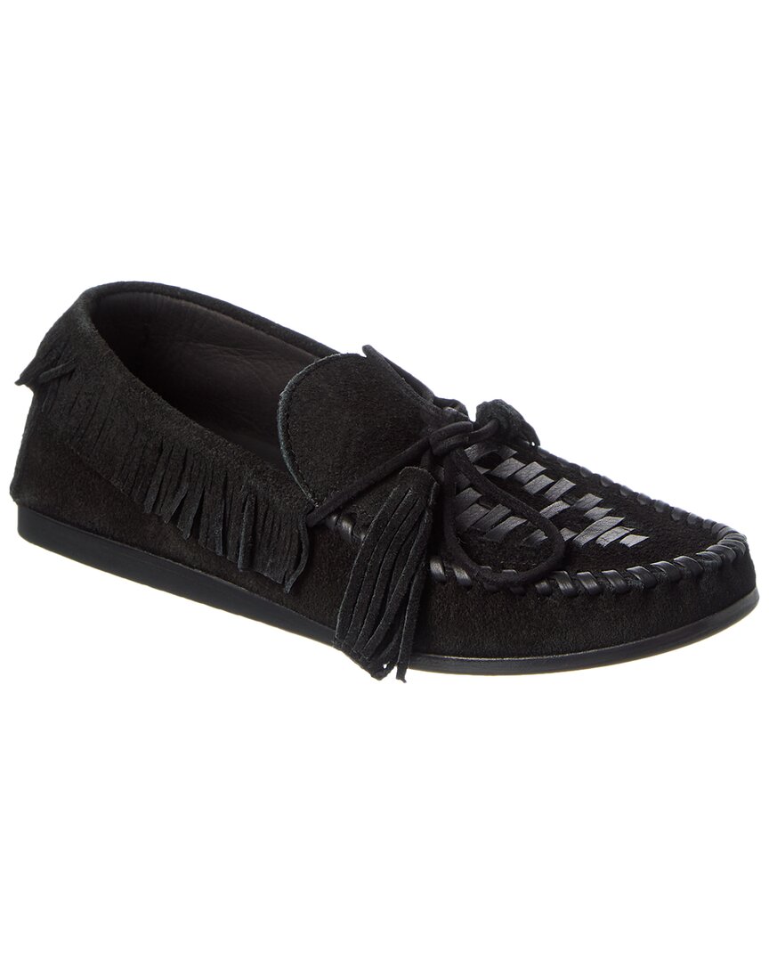 Isabel Marant Suede & Leather Moccasin In Multi