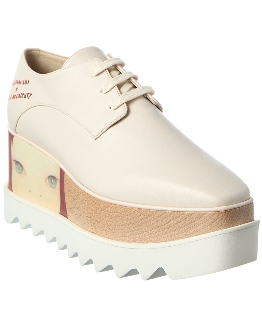 Stella Mccartney X Yoshitomo Nara Elyse Platform Sneaker In White