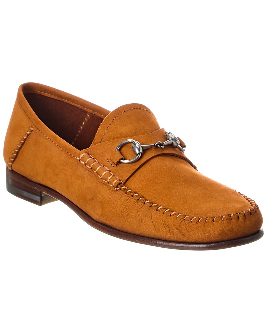 Gucci Gigi Leather Loafer In Brown