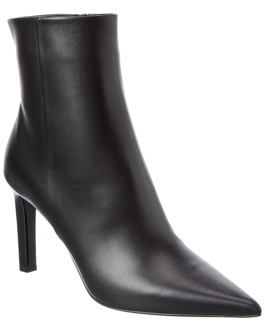 Jimmy Choo Frankie Ab 85 Leather Bootie In Black