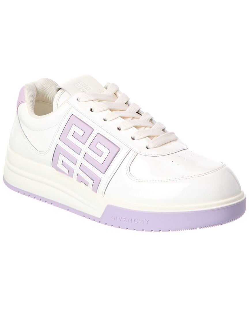 Givenchy G4 Patent Sneaker In Purple