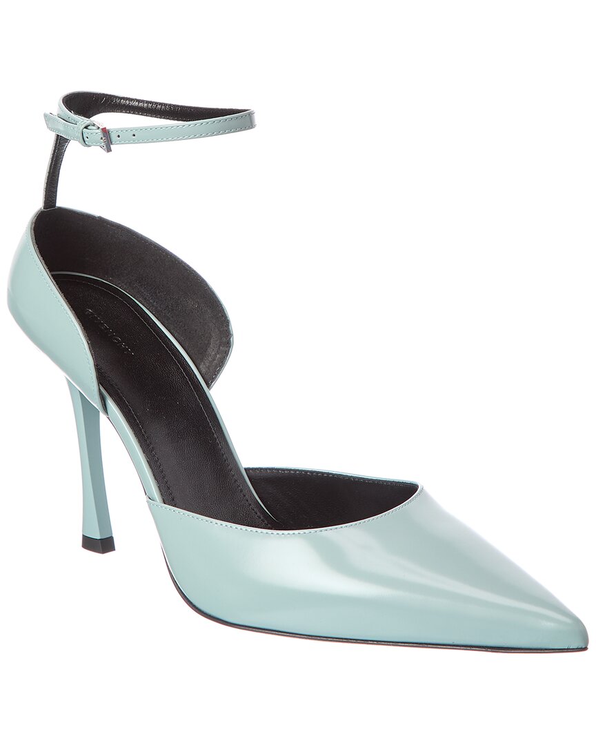 Givenchy Show Stocking Leather Pump In Blue