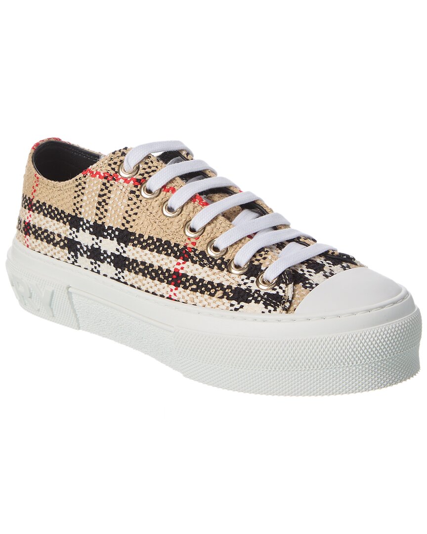 BURBERRY BURBERRY CHECK WOOL SNEAKER