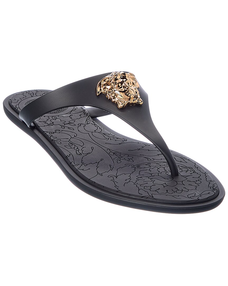 VERSACE MEDUSA PALAZZO THONG SANDAL