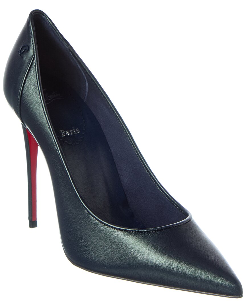 Christian Louboutin Sporty Kate 100 Leather Pump In Black