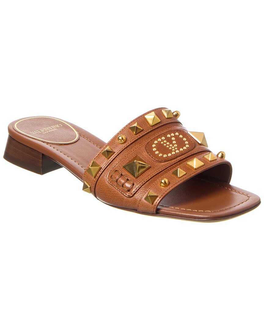 Valentino Garavani Valentino Rockstud Leather Sandal