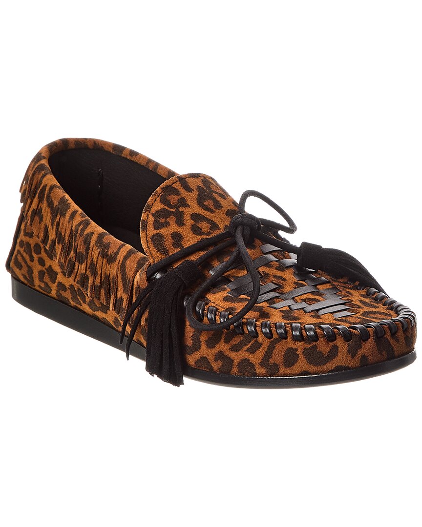 Isabel Marant Fitz Suede Loafer In Brown