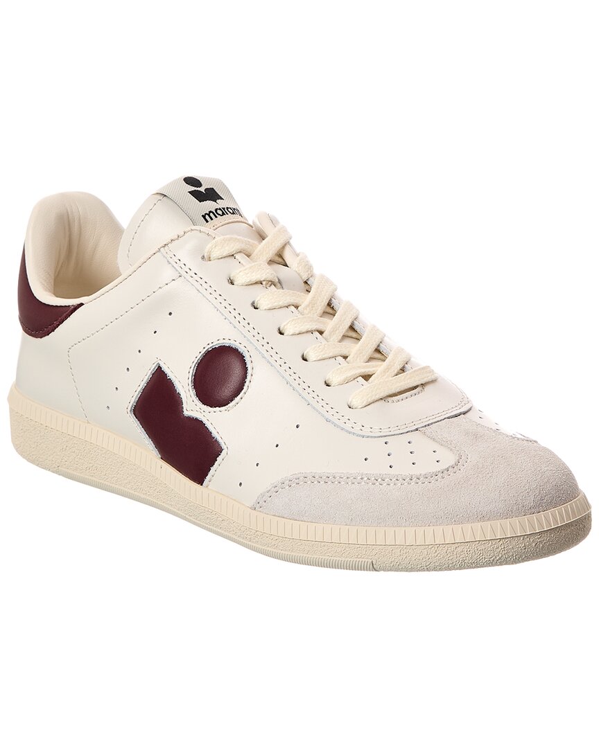 Isabel Marant Bryce Leather Sneaker In White