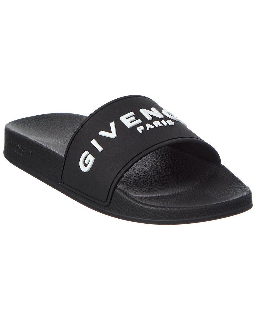 Givenchy Rubber Slide In Black