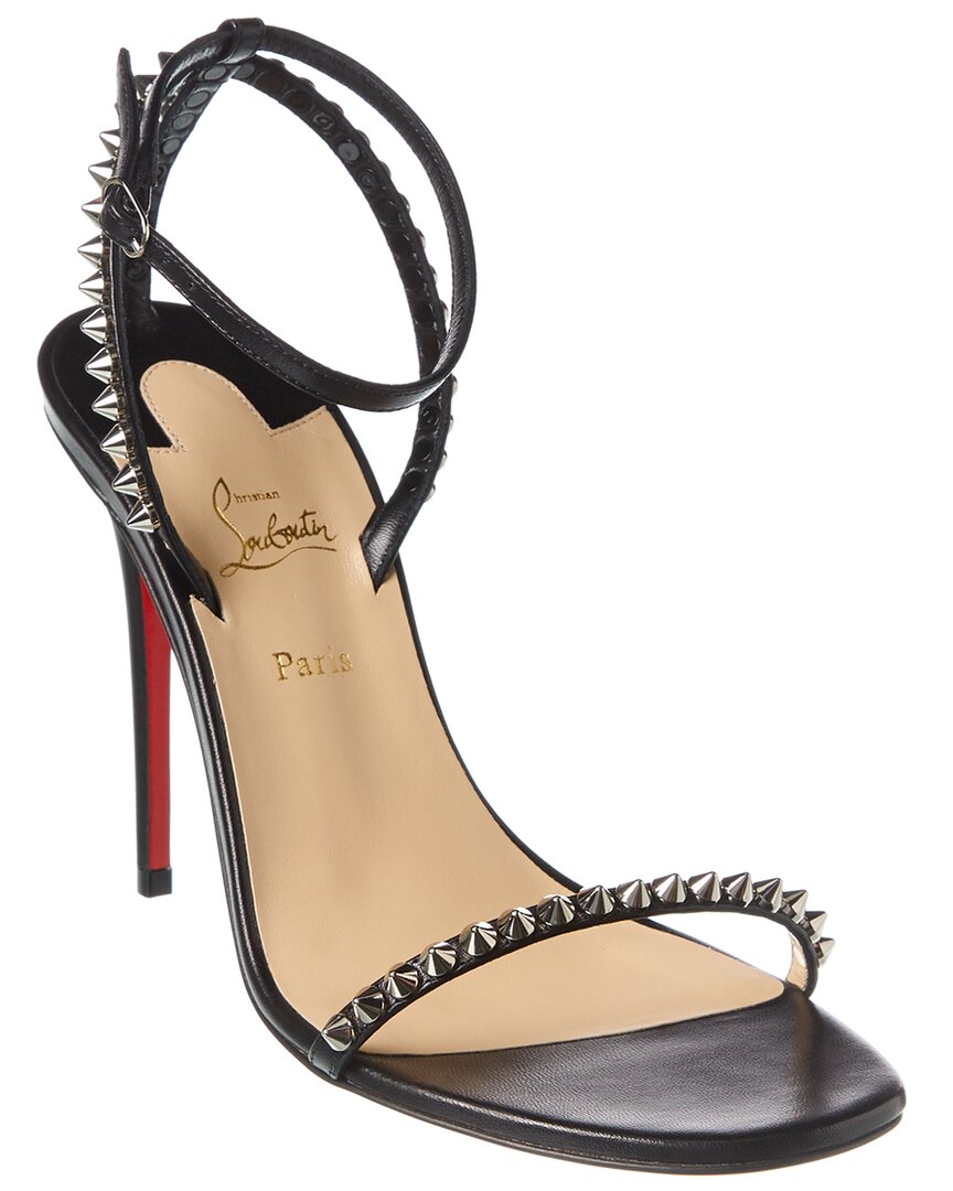 CHRISTIAN LOUBOUTIN SO ME 100 LEATHER SANDAL