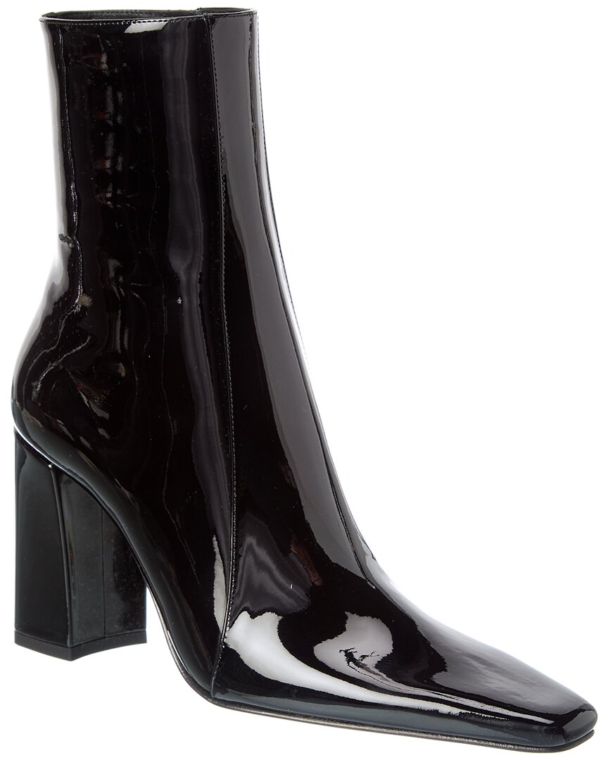 Saint Laurent Rainer Leather Boot In Black