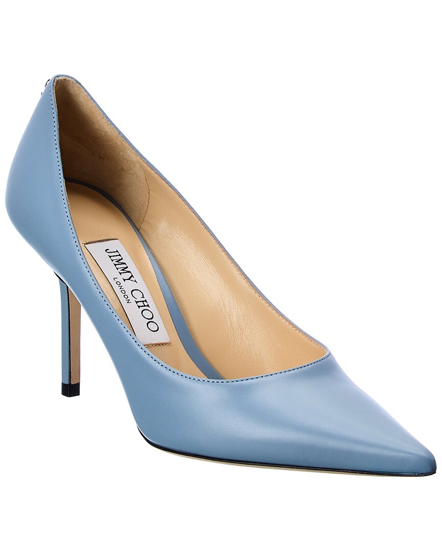 JIMMY CHOO LOVE 85 LEATHER PUMP