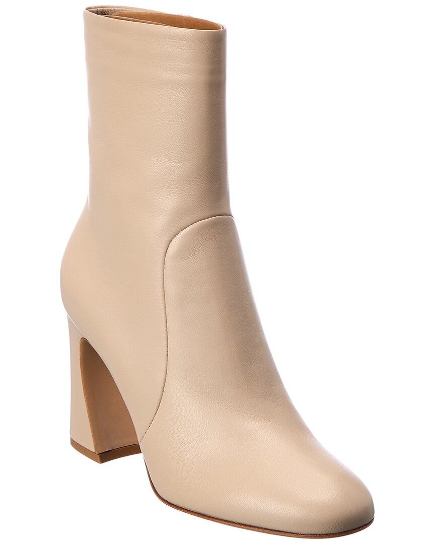 Gianvito Rossi 85 Leather Boot In Brown
