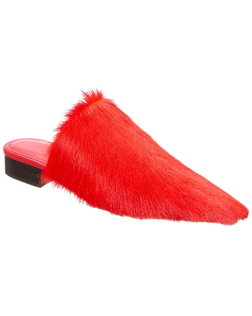 Ferragamo Haircalf Mule In Multi