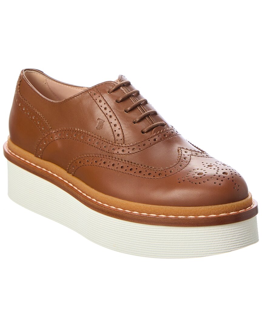 Tod's Leather Platform Loafer