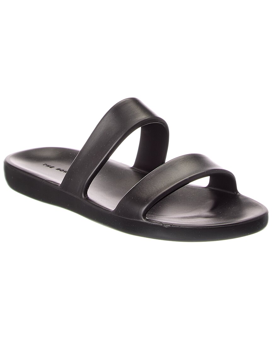 The Row Foam Sandal In Black