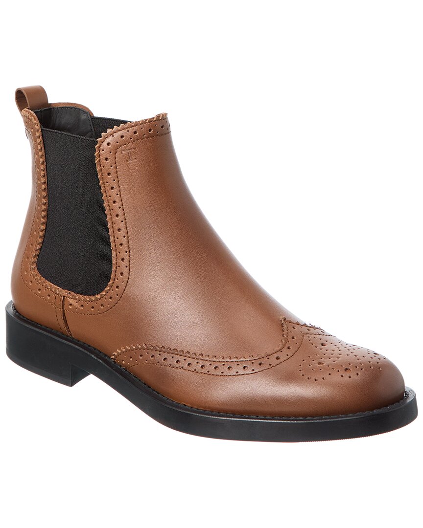 Tod's Gomma 60 Leather Boot In Brown