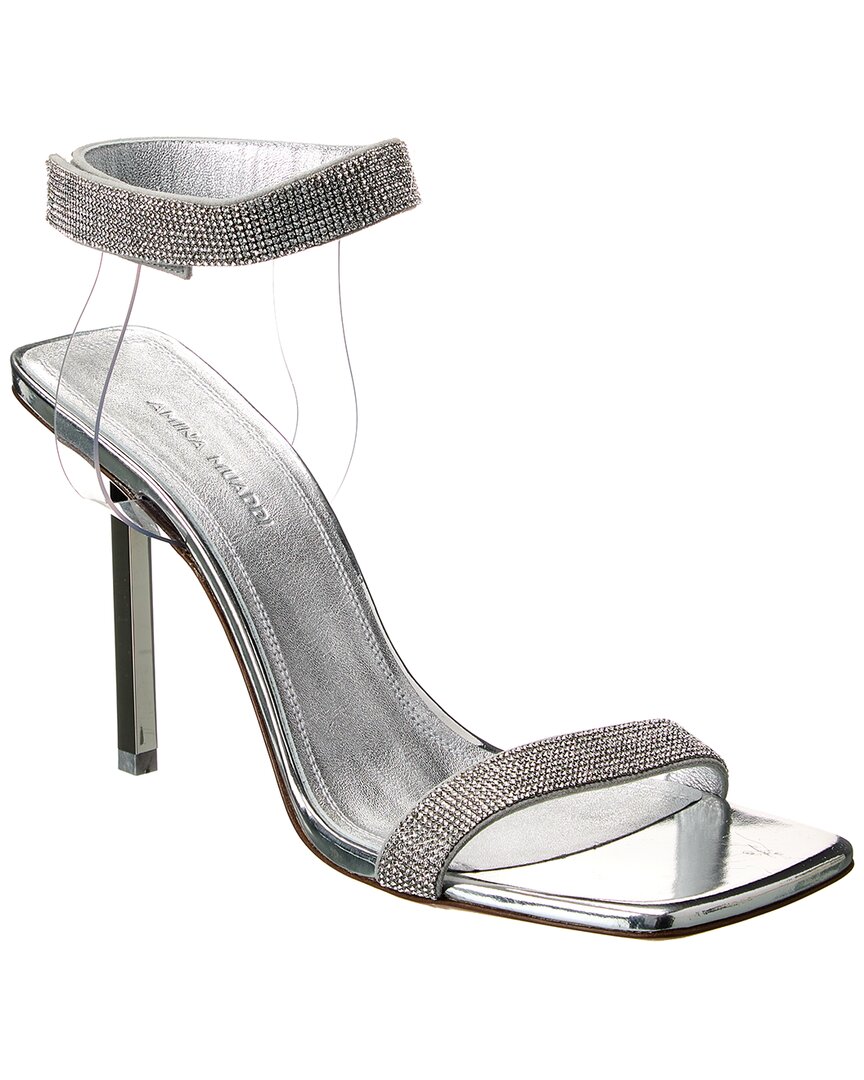 AMINA MUADDI AMINA MUADDI RIH VINYL & LEATHER SANDAL