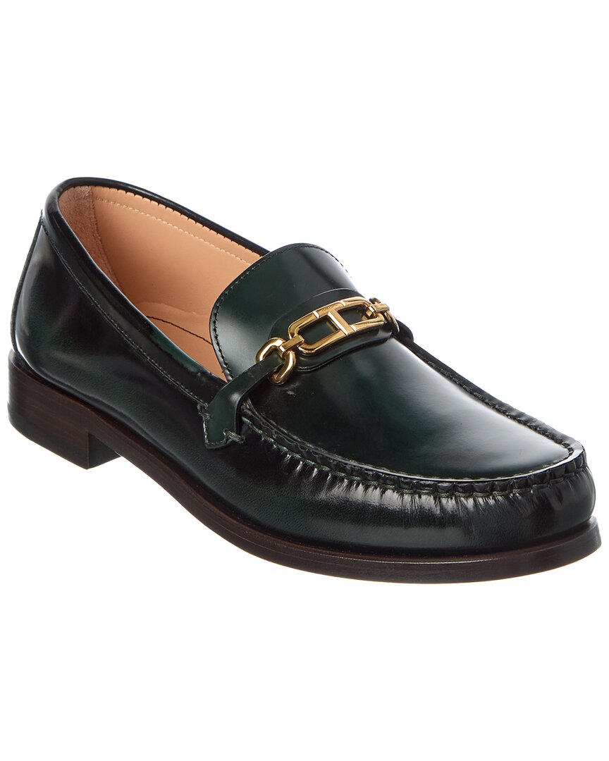 Tom Ford Abrasivato Leather Loafer In Black