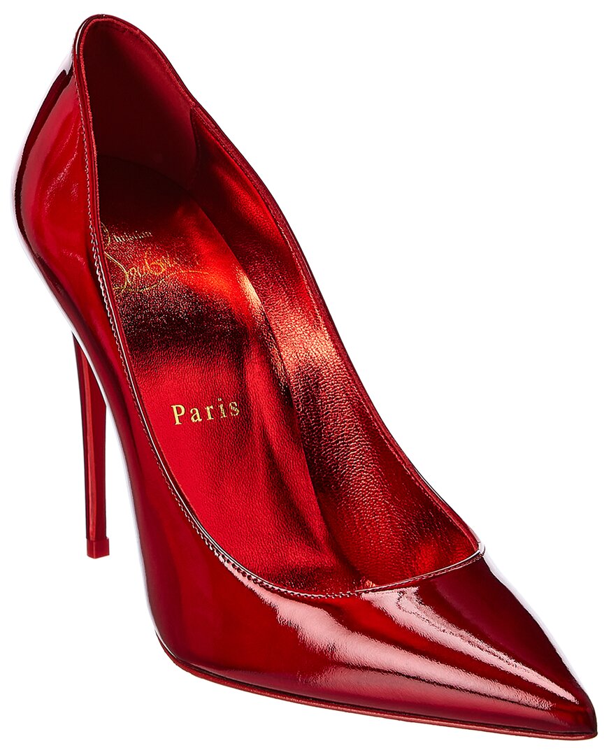 So Kate 100 Patent Leather Pumps in Red - Christian Louboutin