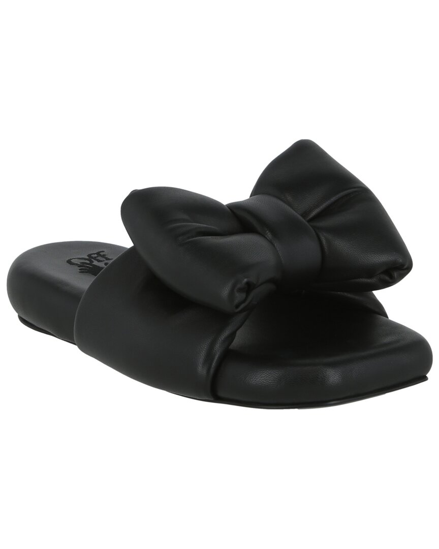 Shop Off-white ™ Nappa Extra Padded Leather Slipper In Black