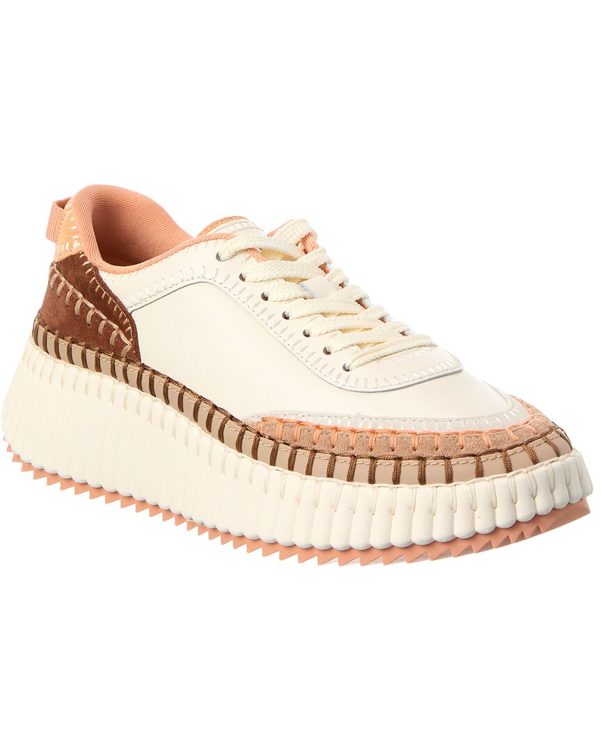 Chlo Nama Leather Sneaker