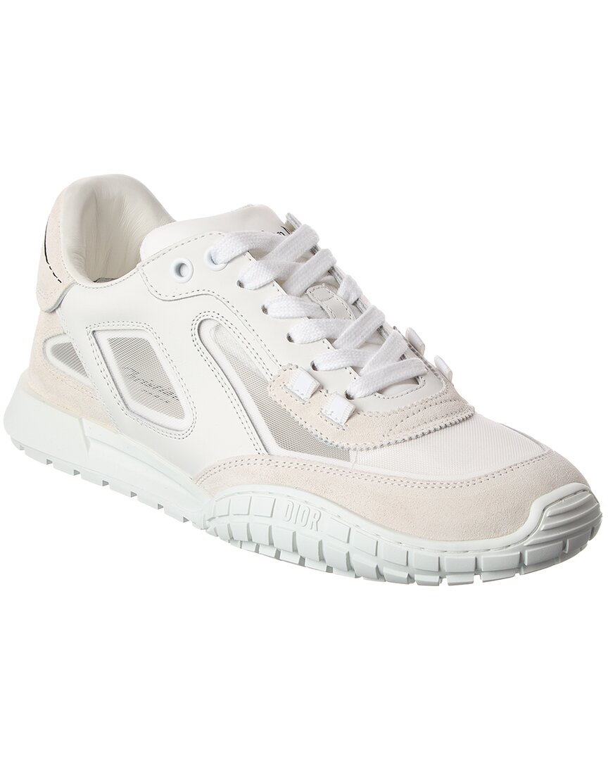 Dior Tech Mesh & Leather Sneaker In Multi