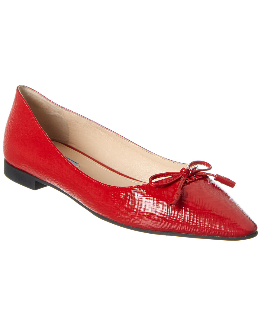 prada pointy toe ballet flat