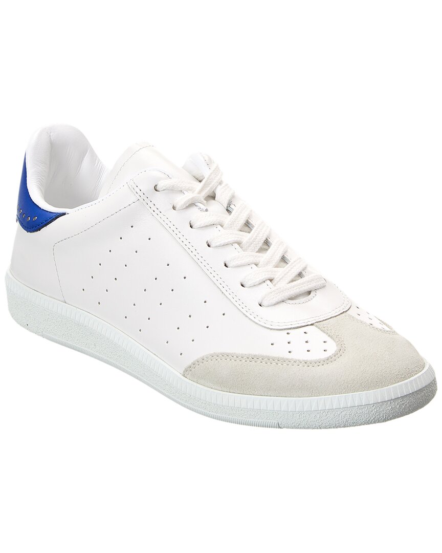 Isabel Marant Bryce Leather Sneaker In White