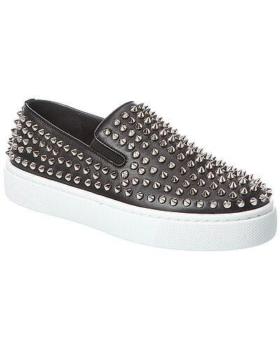 Spikeboat Leather Slip-On Sneaker