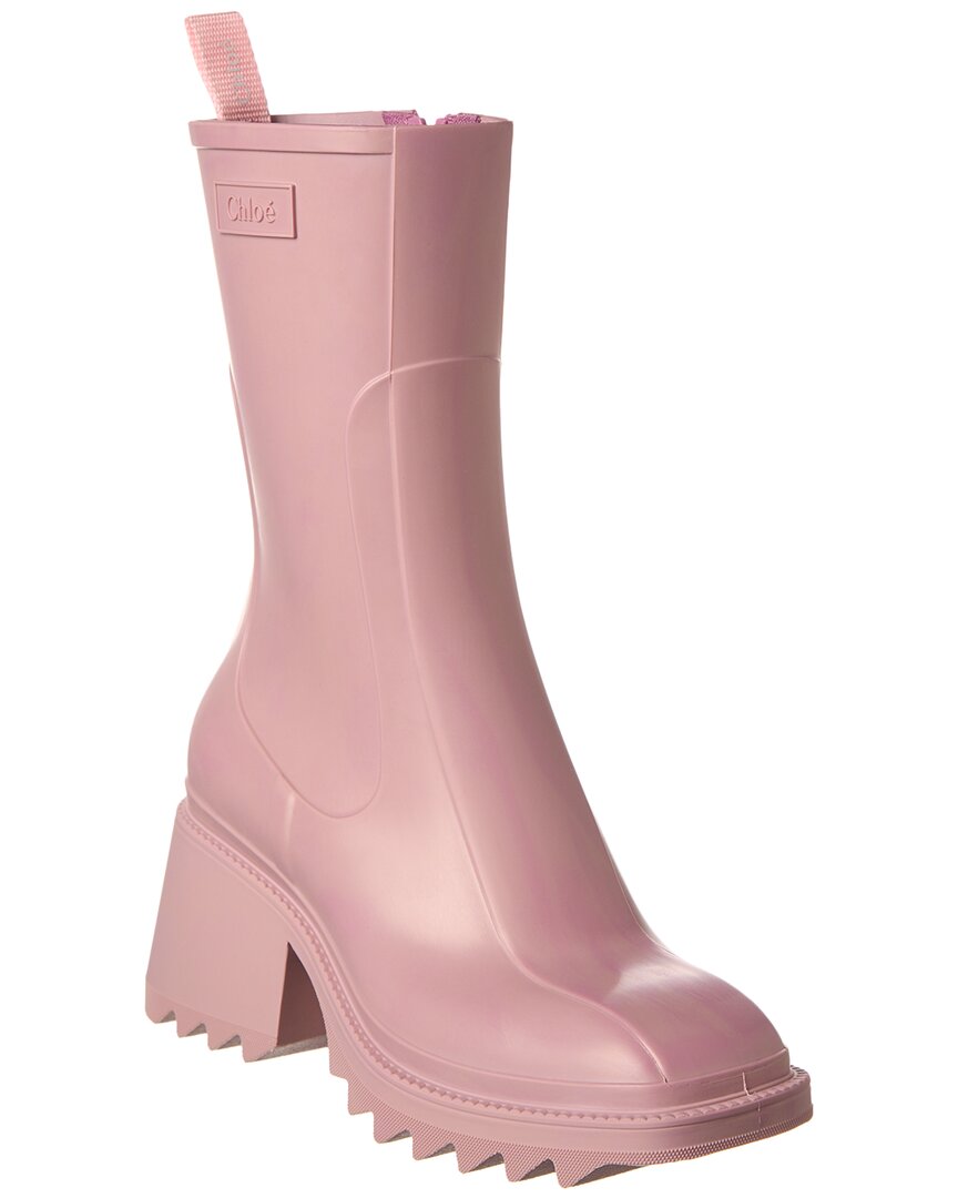 Shop Chloé Betty Rain Boot In Pink
