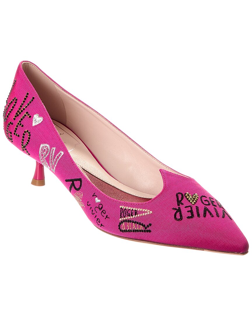 ROGER VIVIER ROGER VIVIER I LOVE GROSGRAIN PUMP