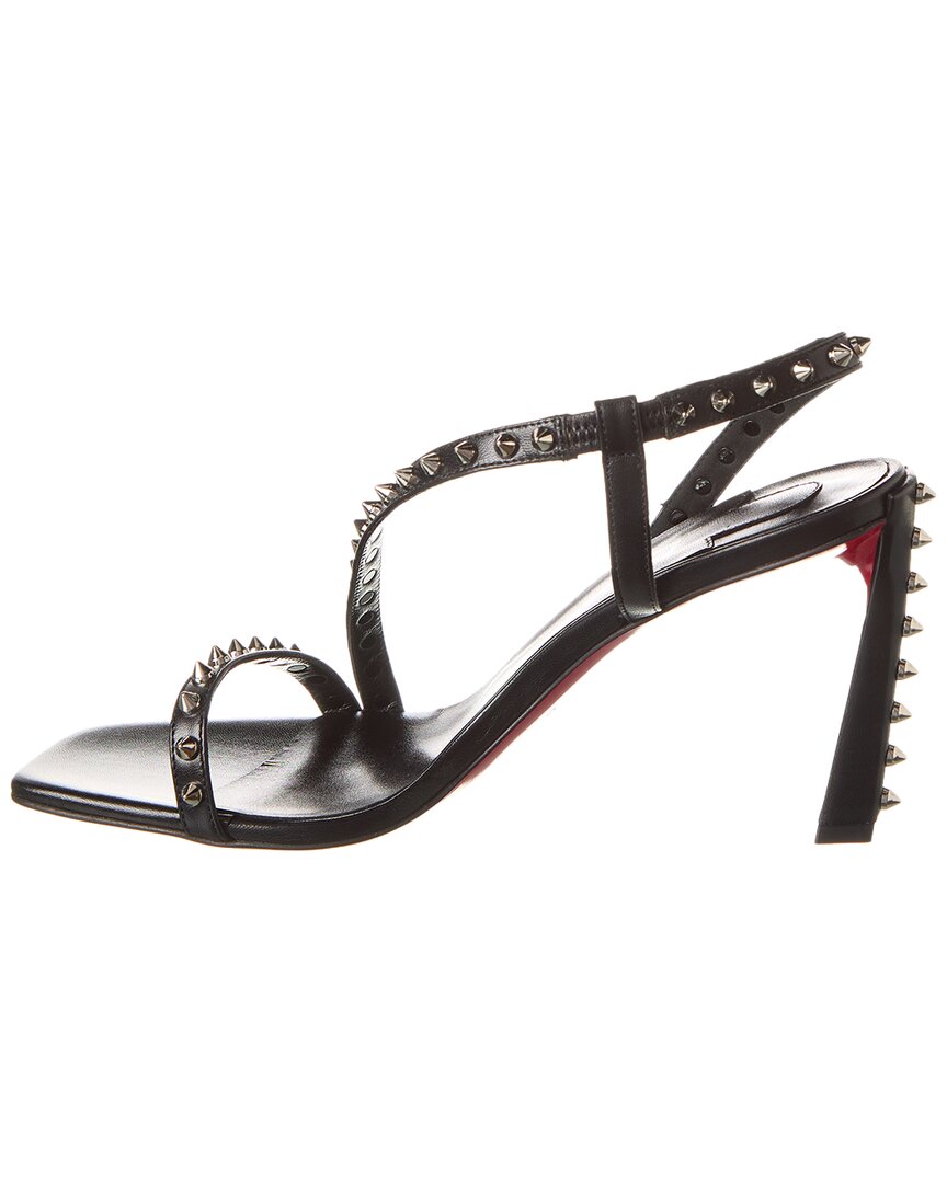 Christian Louboutin Rosa Condorapik 85 Leather Slingback Sandal