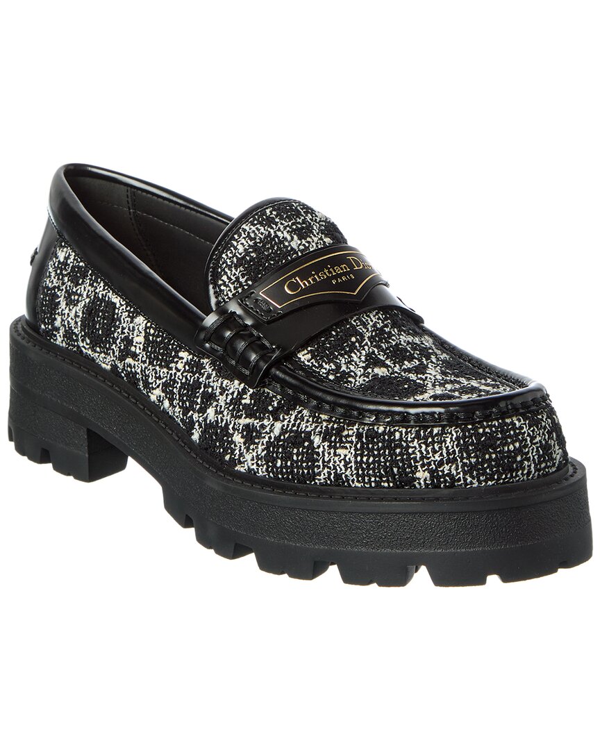 Dior Boy Platform Loafer In Black